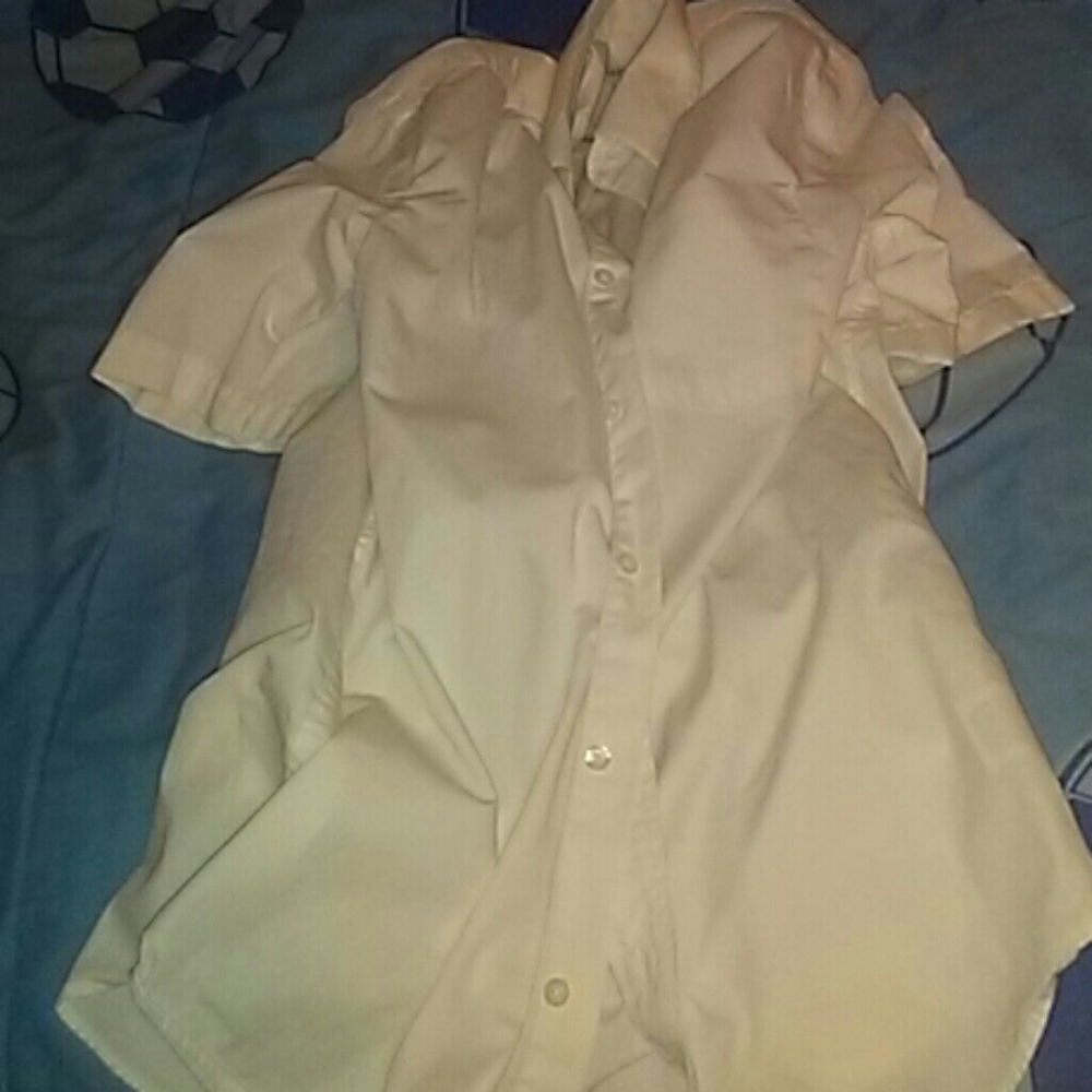 George dress up/church button down shirt